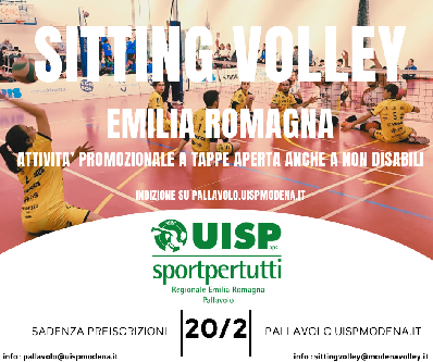 Indizione Sitting Volley Regionale Promozionale 2024
