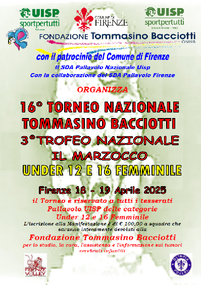 Trofeo Bacciotti - @Firenze / u12-16 Femminile