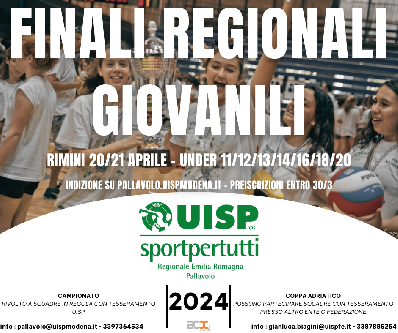 Finali Regionali Giovanili - Rimini 20/21 Aprile