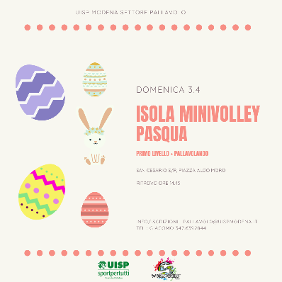 Isola Minivolley - Pasqua 